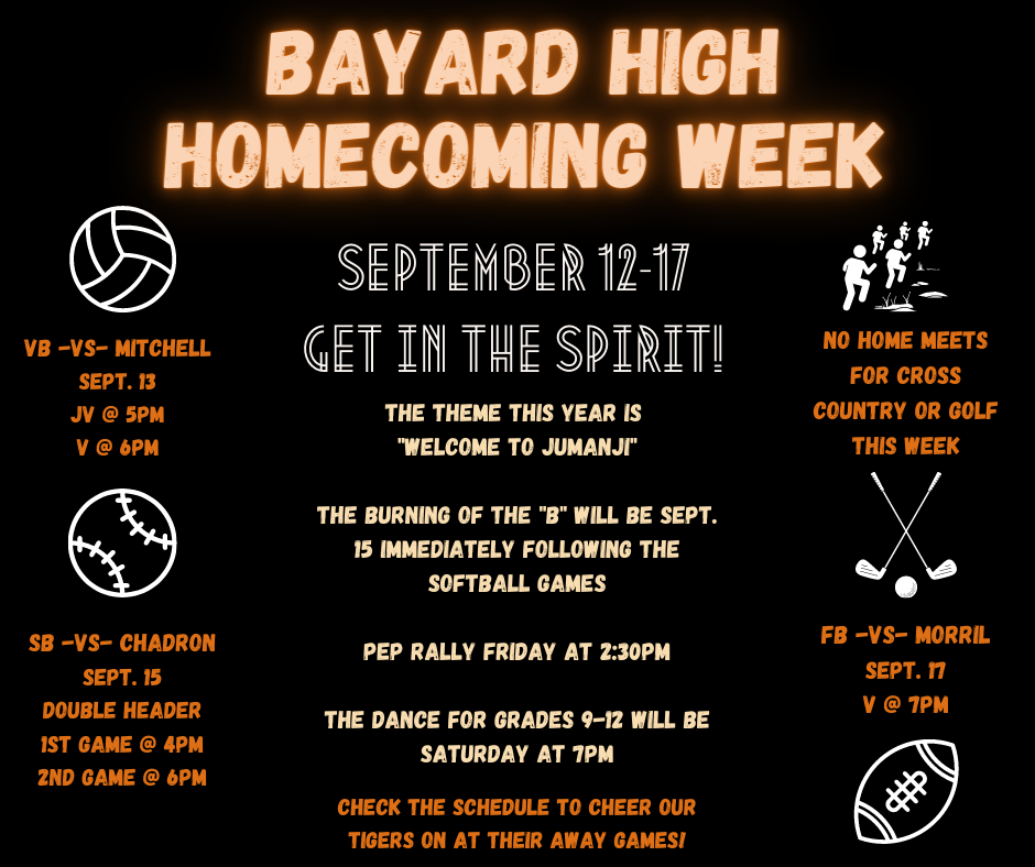 BAYARD SCHOOLS Week 2022!